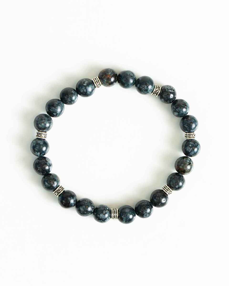 Imagen 0 de Pulsera de piedras azules Azul