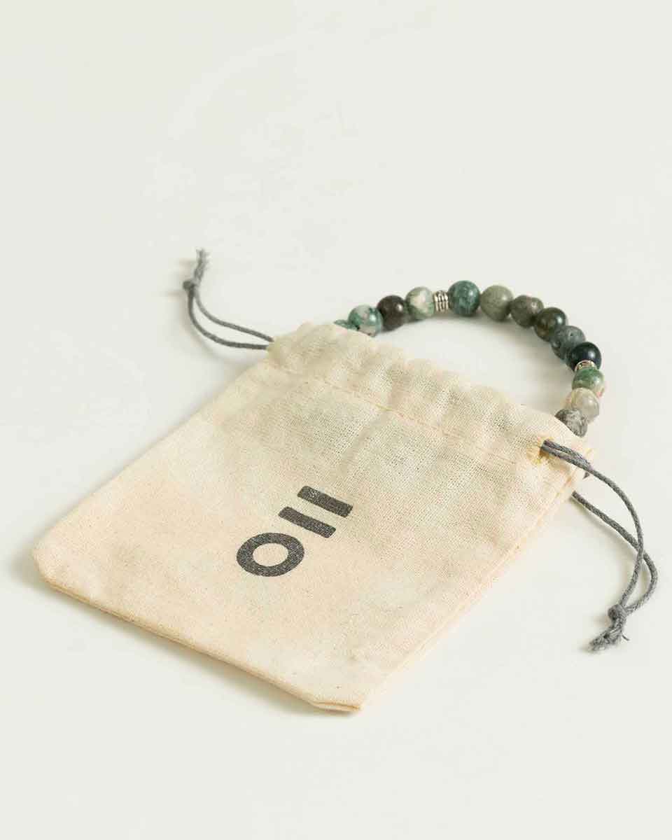 Pulsera de piedras verdes - PuroEgo - Verde Verde-4