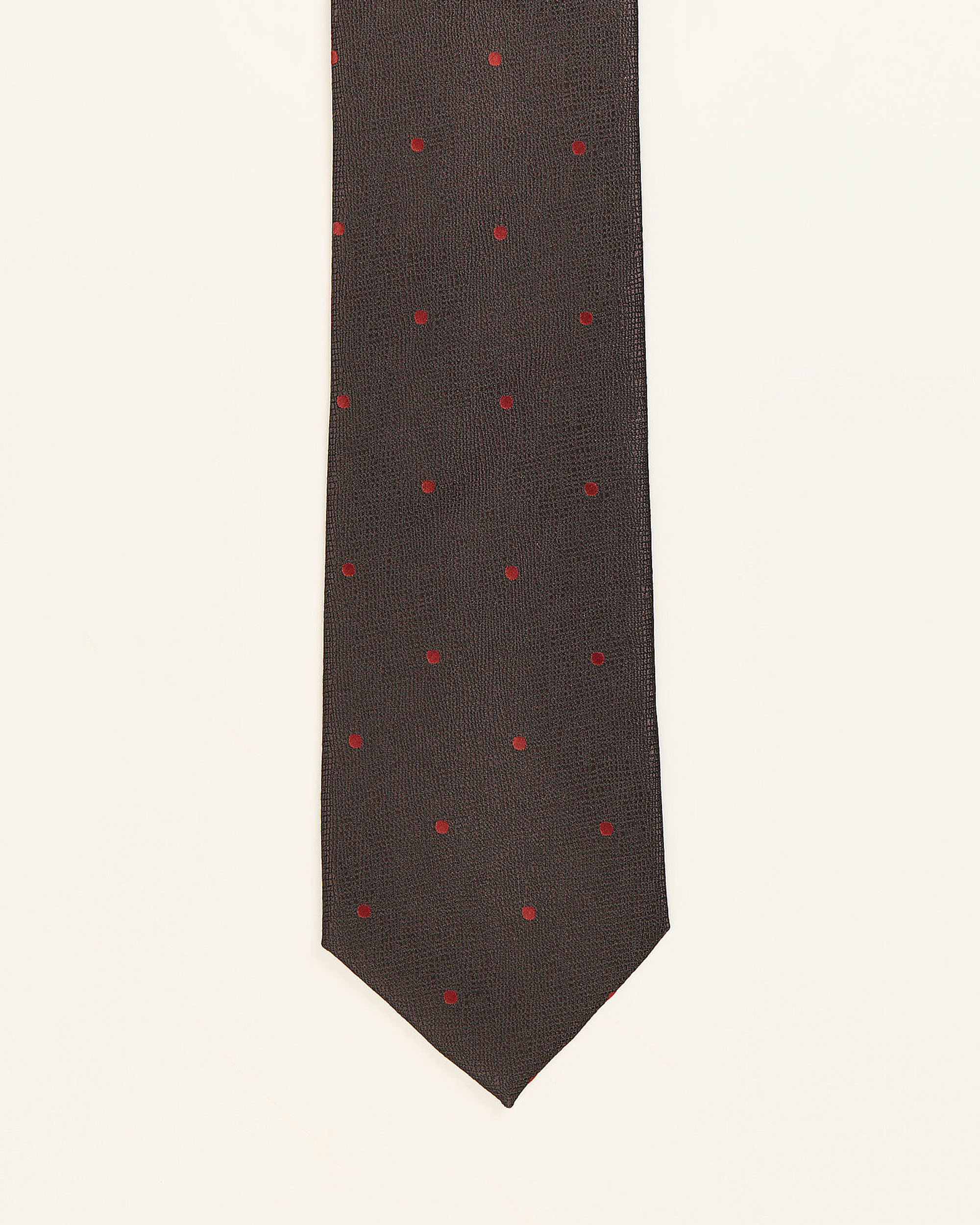 Corbata lunares - PuroEgo - Marrón Marrón-1