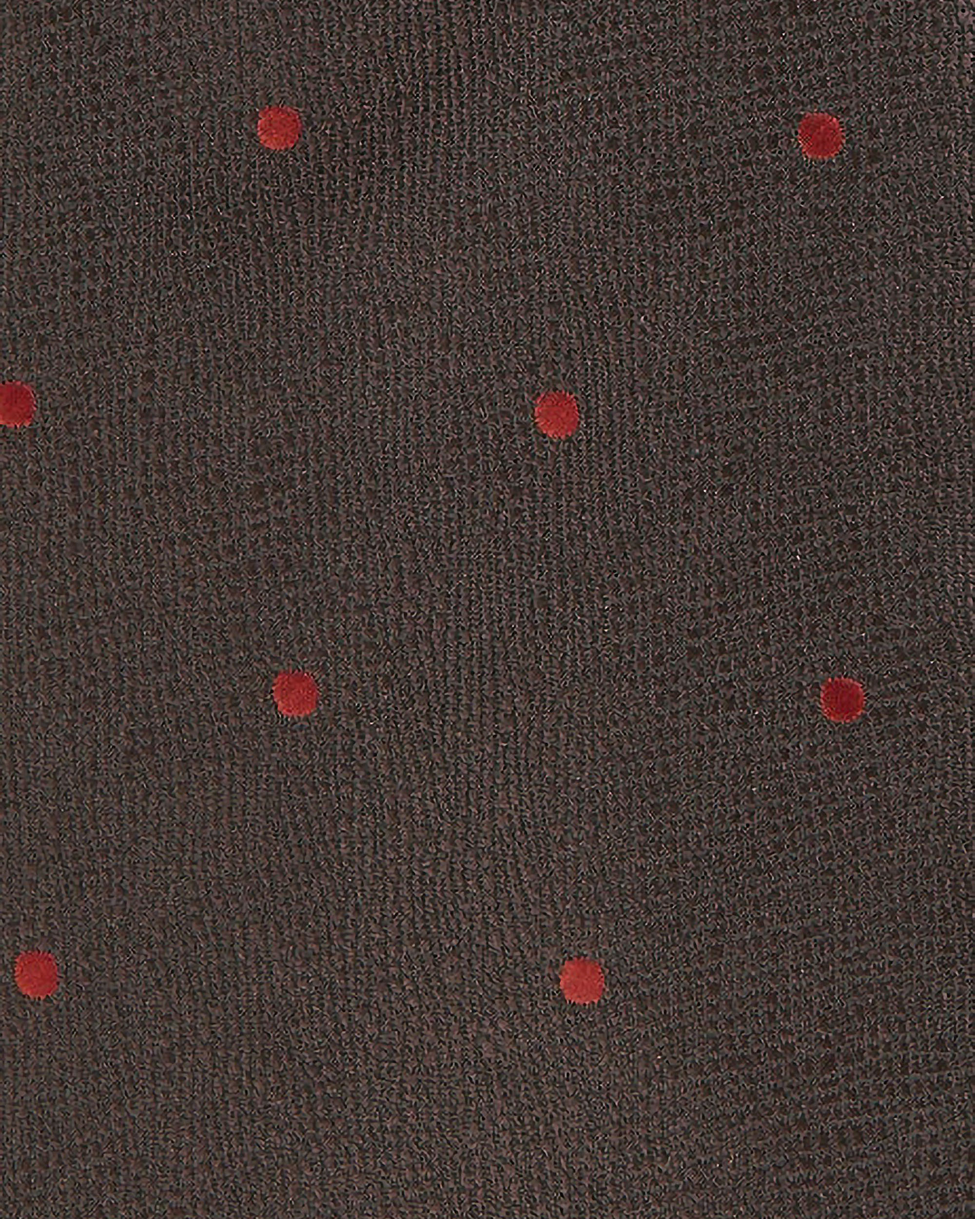 Corbata lunares - PuroEgo - Marrón Marrón-2