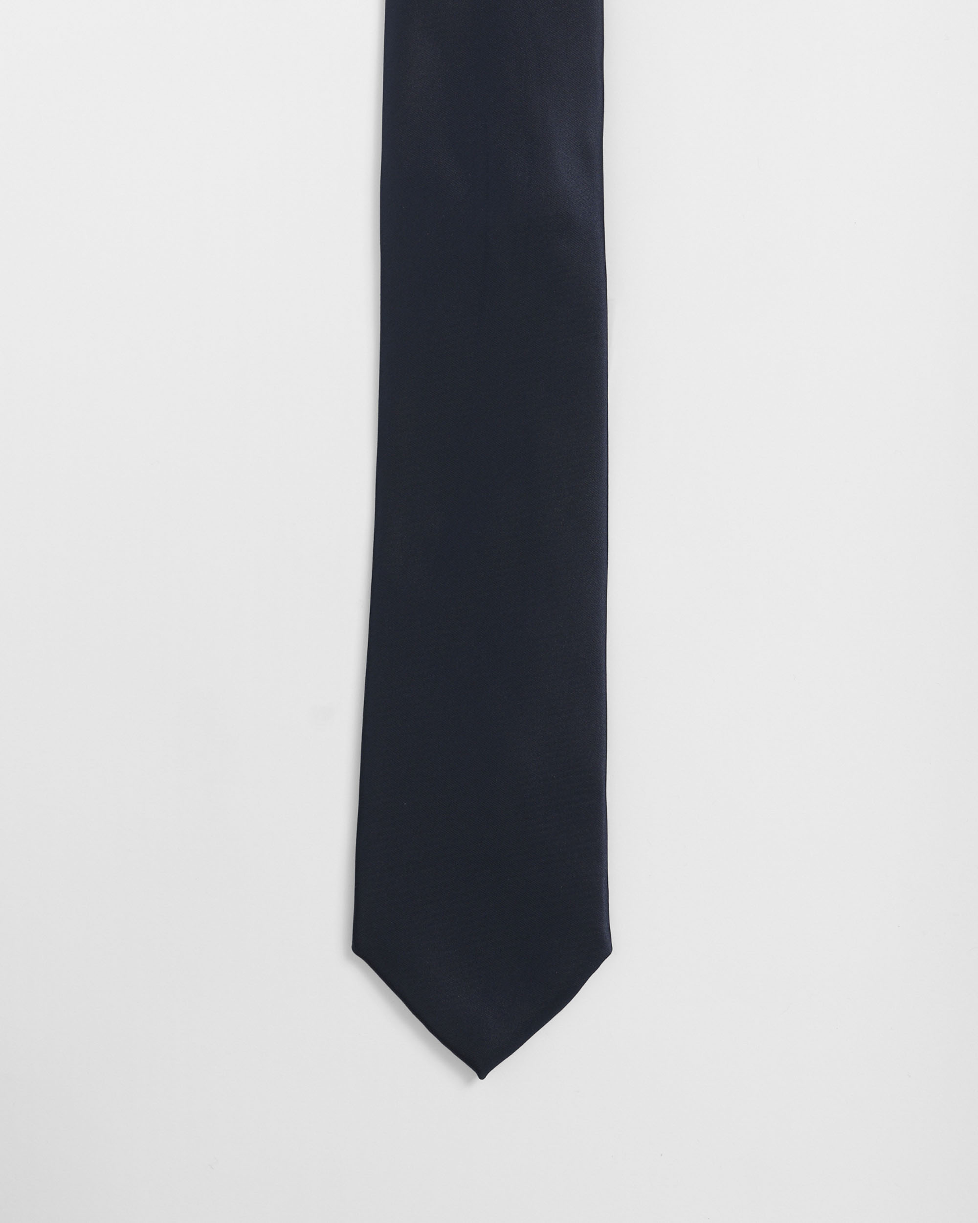 PuroEgo - Corbata soft azul marino de hombre.