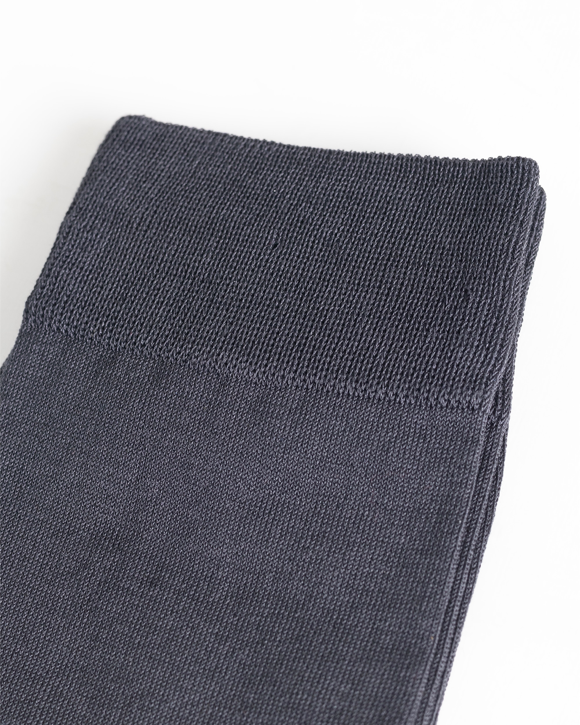 Calcetín liso de hombre - PuroEgo - Gris oscuro Gris oscuro-2