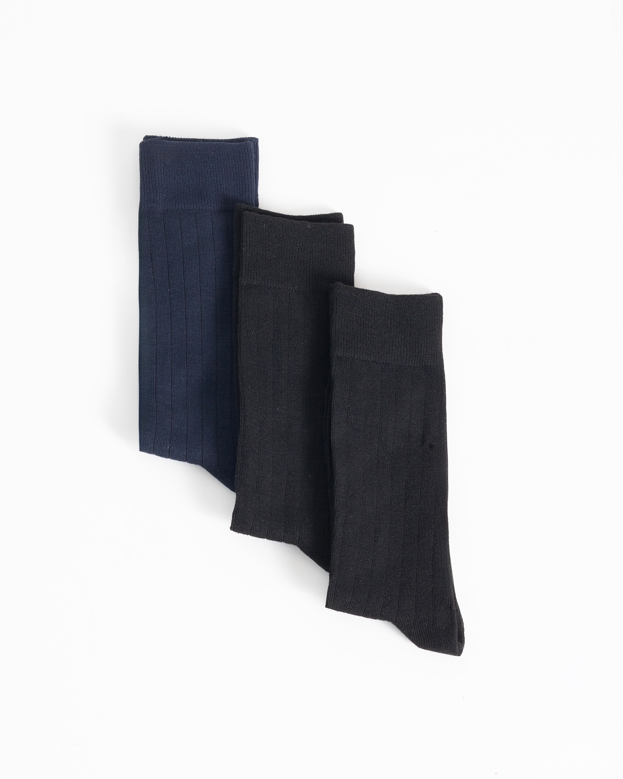 Pack 3 calcetines canalé - PuroEgo - Multicolor Multicolor-2