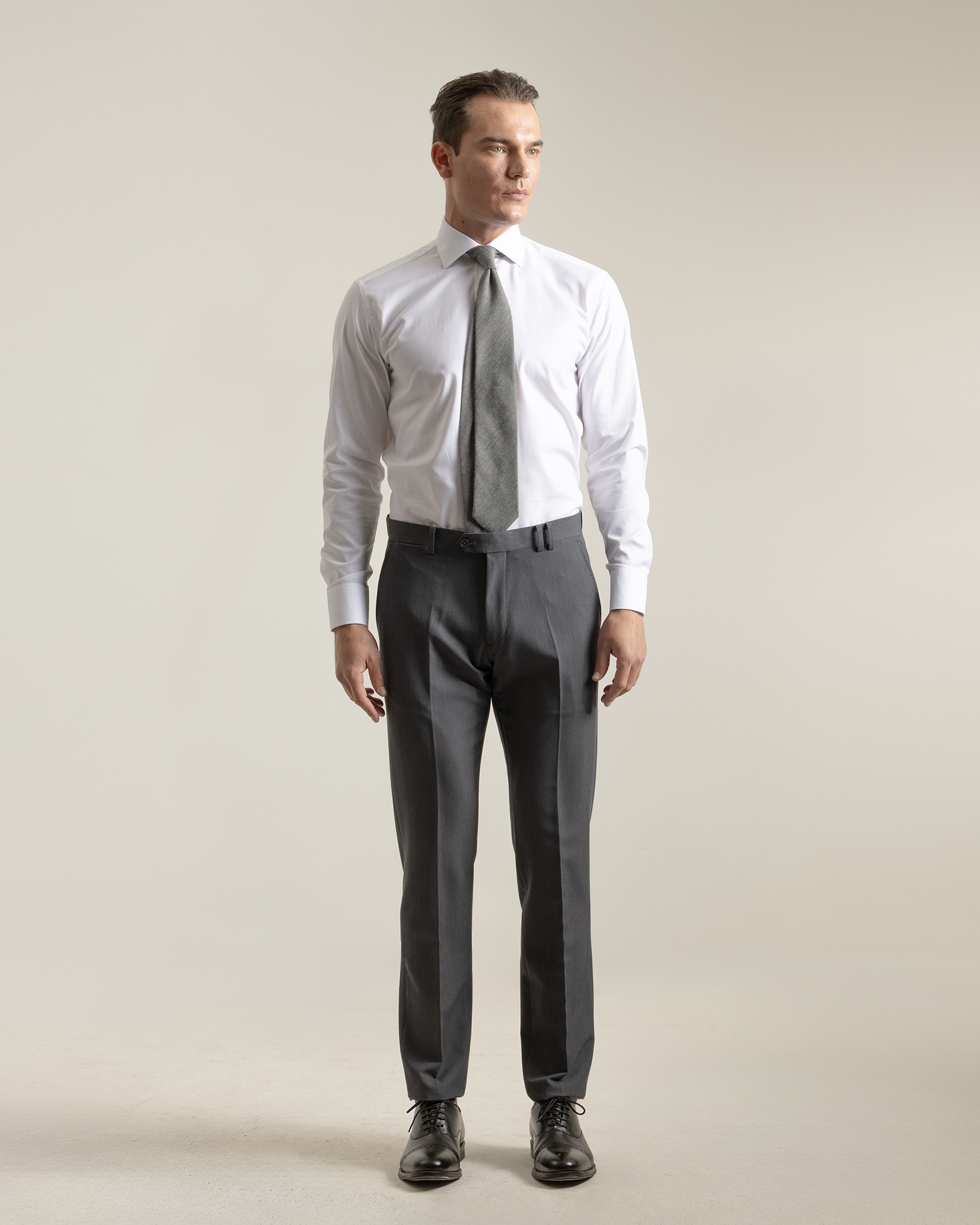 Imagen 0 de Pantalón vestir de hombre non iron slim fit Gris oscuro
