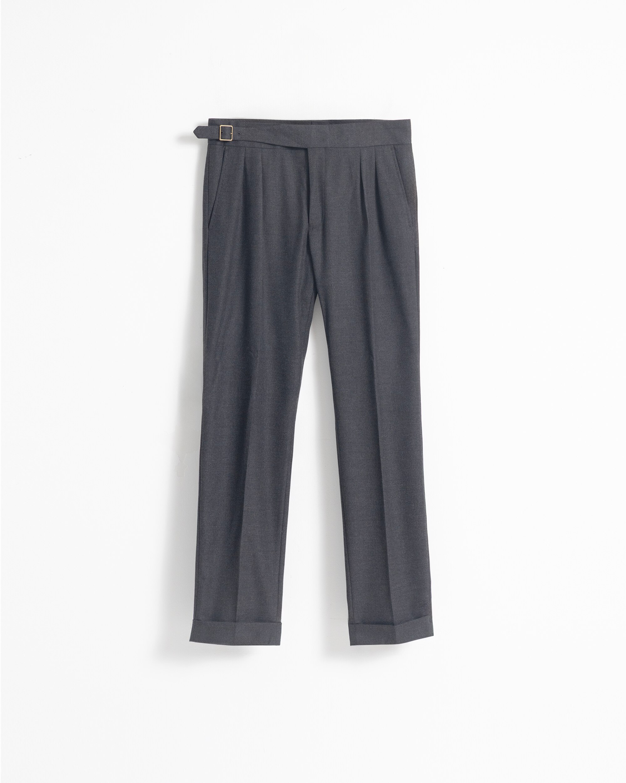 Pantalón vestir de hombre non iron slim fit - PuroEgo - Azul marino Gris oscuro-5