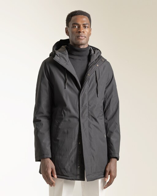 Imagen 0 de Parka técnica con capucha de hombre