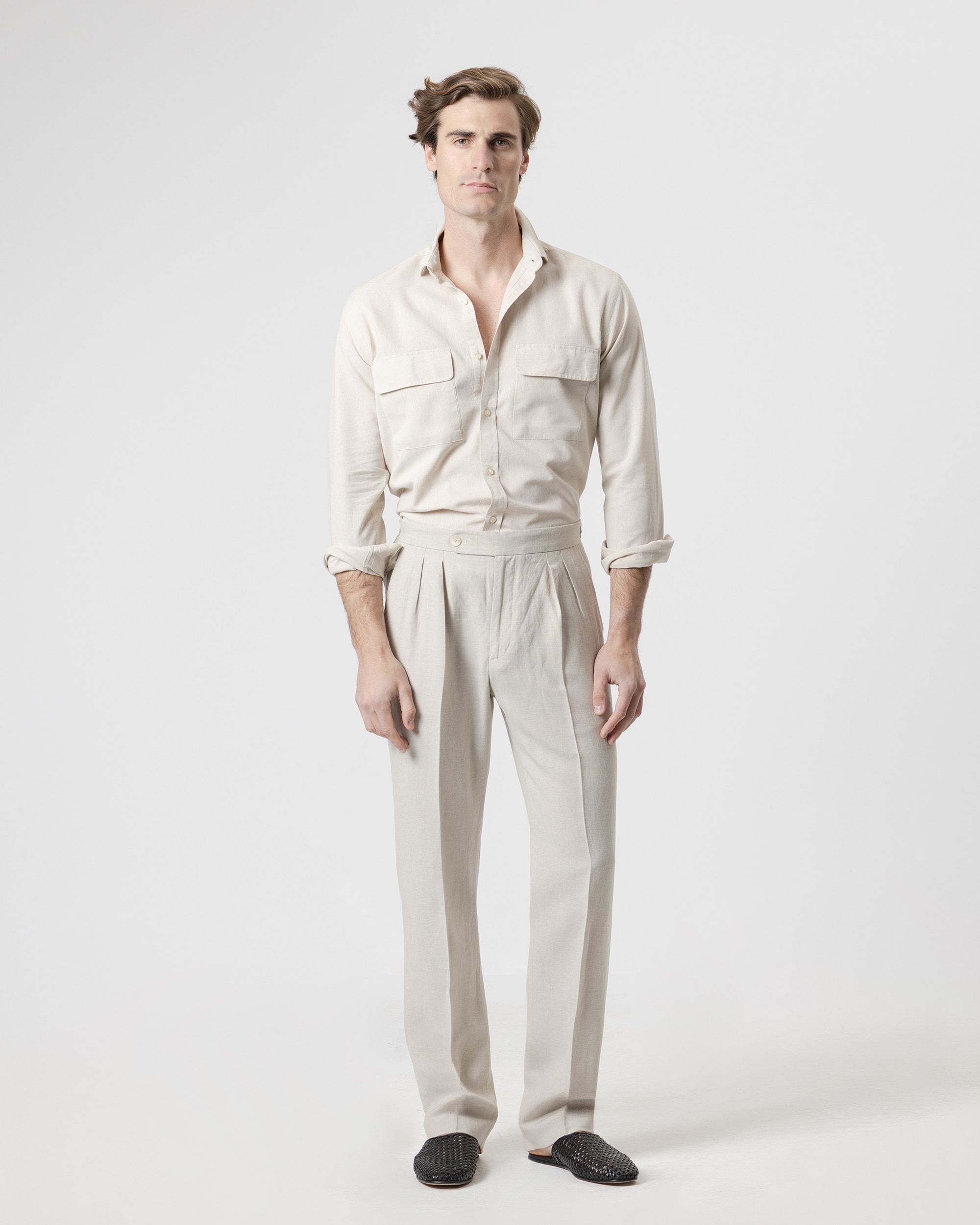 Imagen 0 de Pantalón vestir de hombre relaxed fit Arena