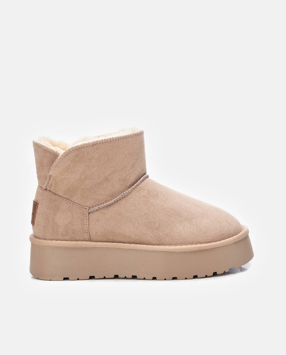 Imagen 0 de Botines con pelo de mujer australiano Beige