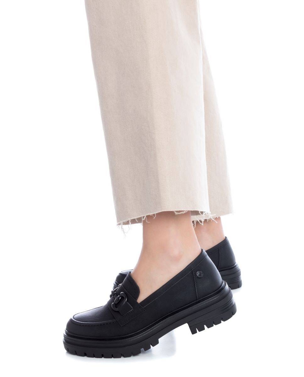 Mocasín de mujer con hebilla - Refresh - Negro Negro-2