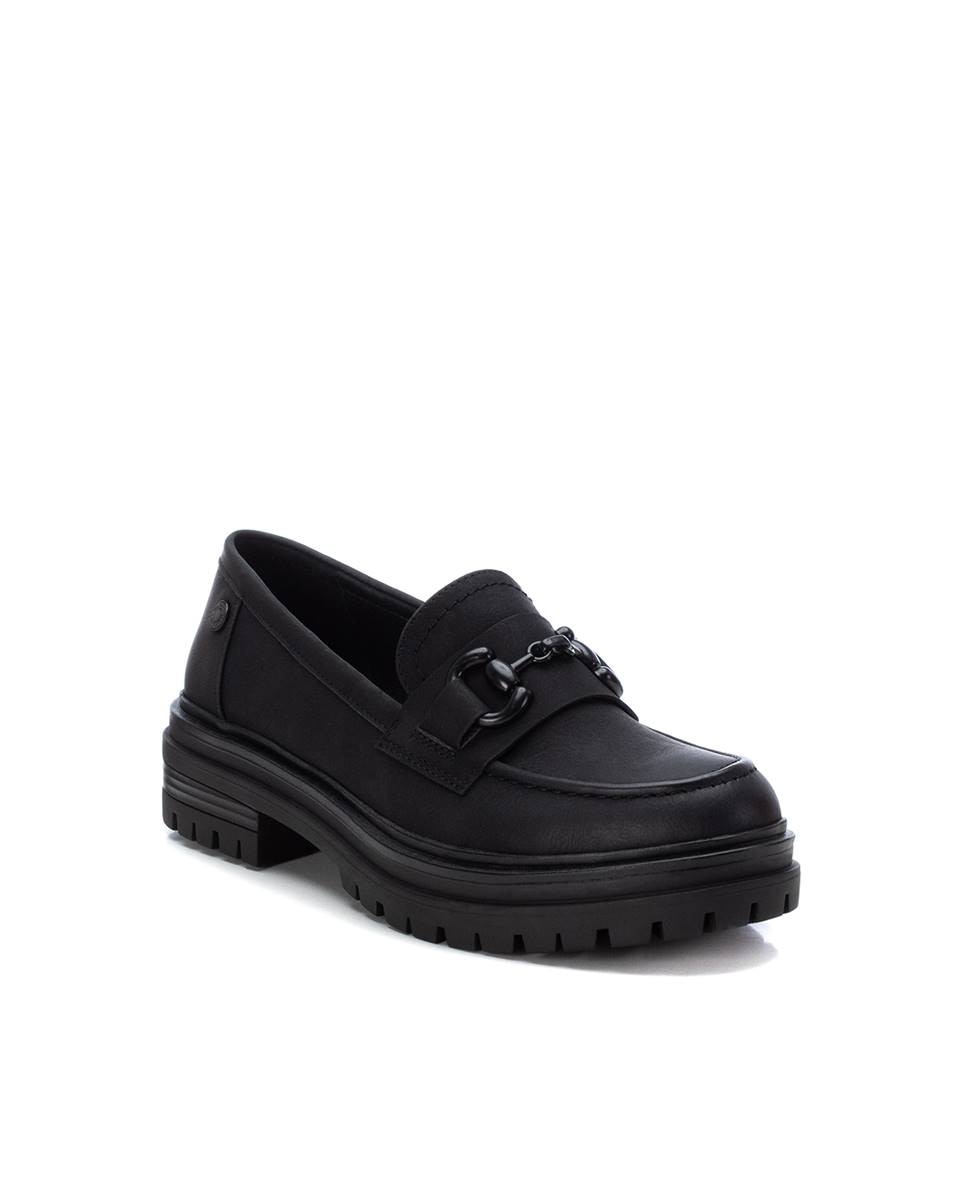Refresh - Mocasines de mujer planos con suela de goma.