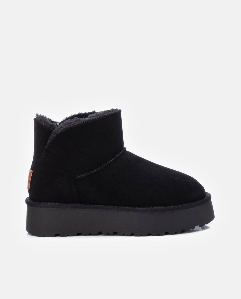 Imagen 0 de Botines con pelo de mujer australiano Negro