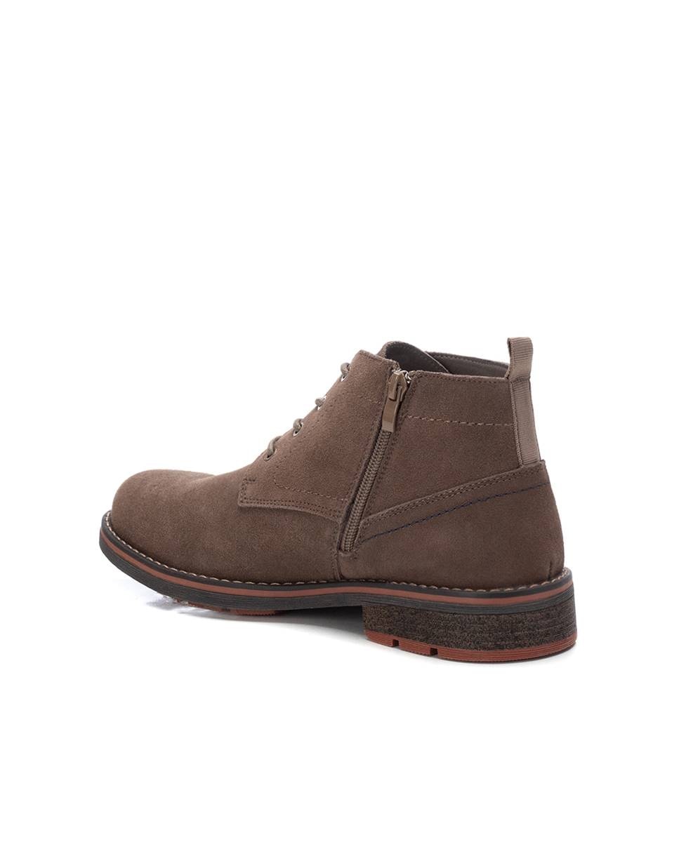 Imagen 2 de Botines de piel de hombre con cordones - Xti - Marrón Marrón