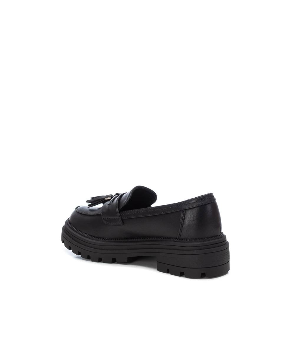 Imagen 3 de Mocasín de niña con borlas - Xti - Negro Negro