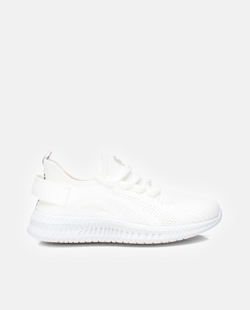 Imagen 0 de Zapatillas deportivas de mujer con cordones Blanco