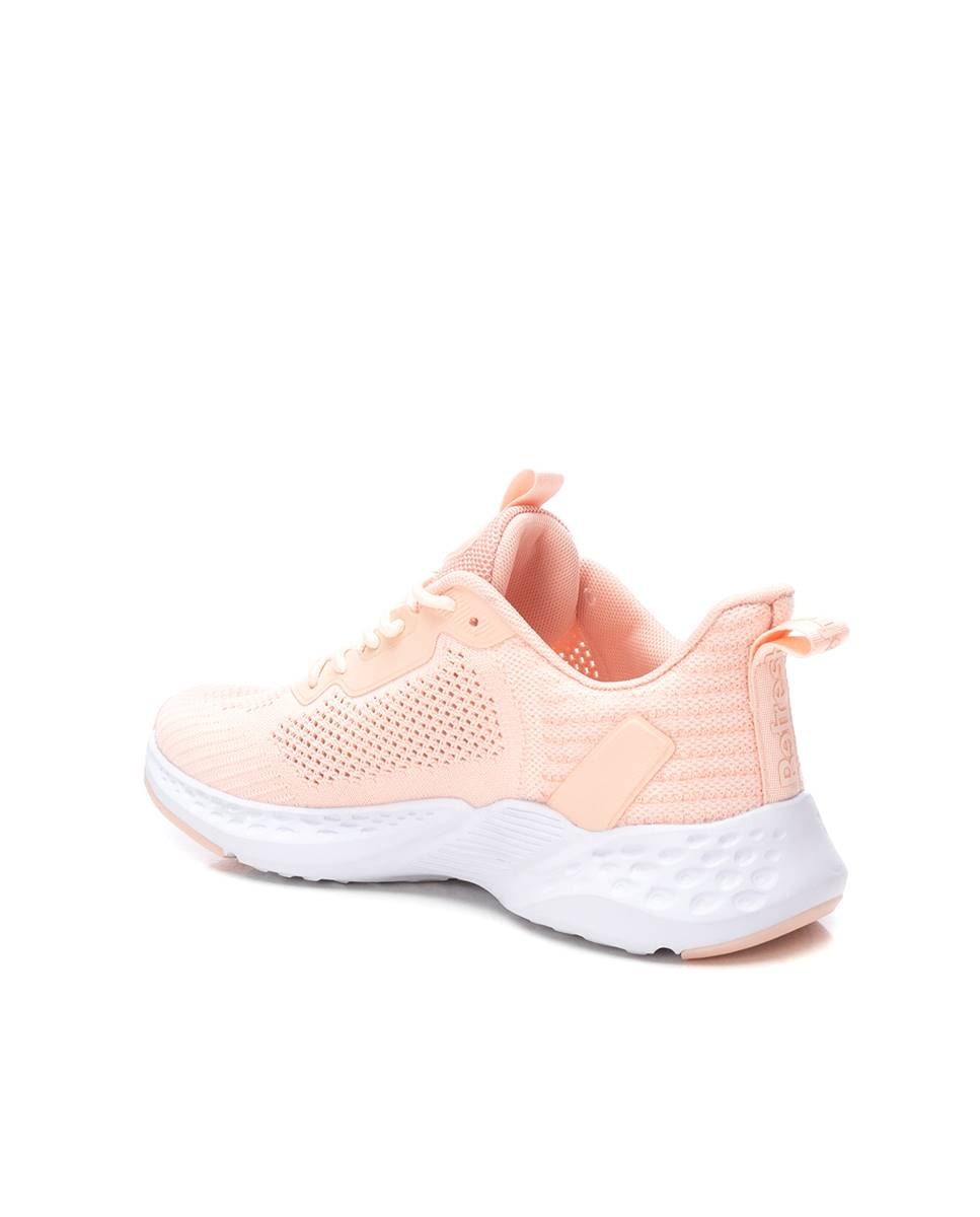 Zapatilla de mujer con cordones - Refresh - Nude Nude-4