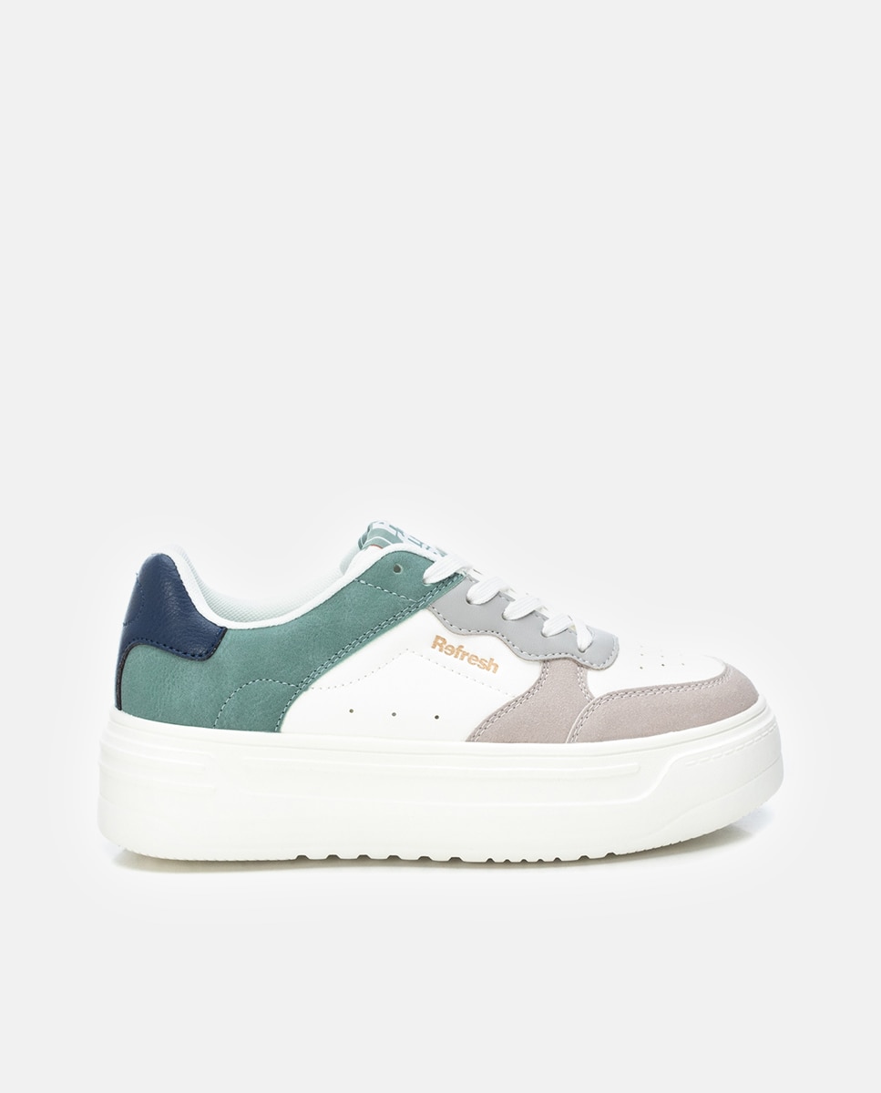 Refresh - Zapatillas deportivas de mujer con suela doble de goma.