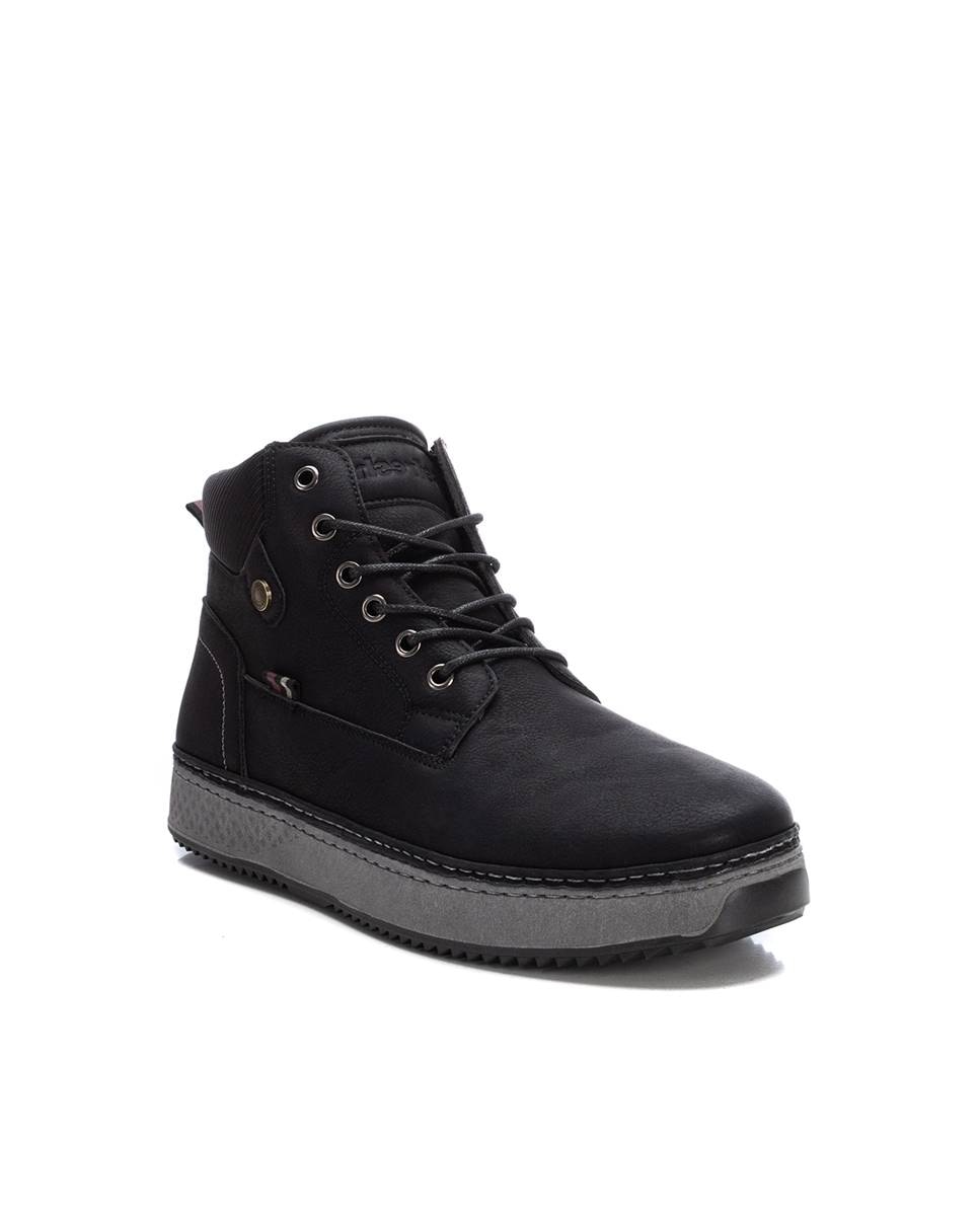Imagen 3 de Botas de hombre con cordones - Refresh - Negro Negro