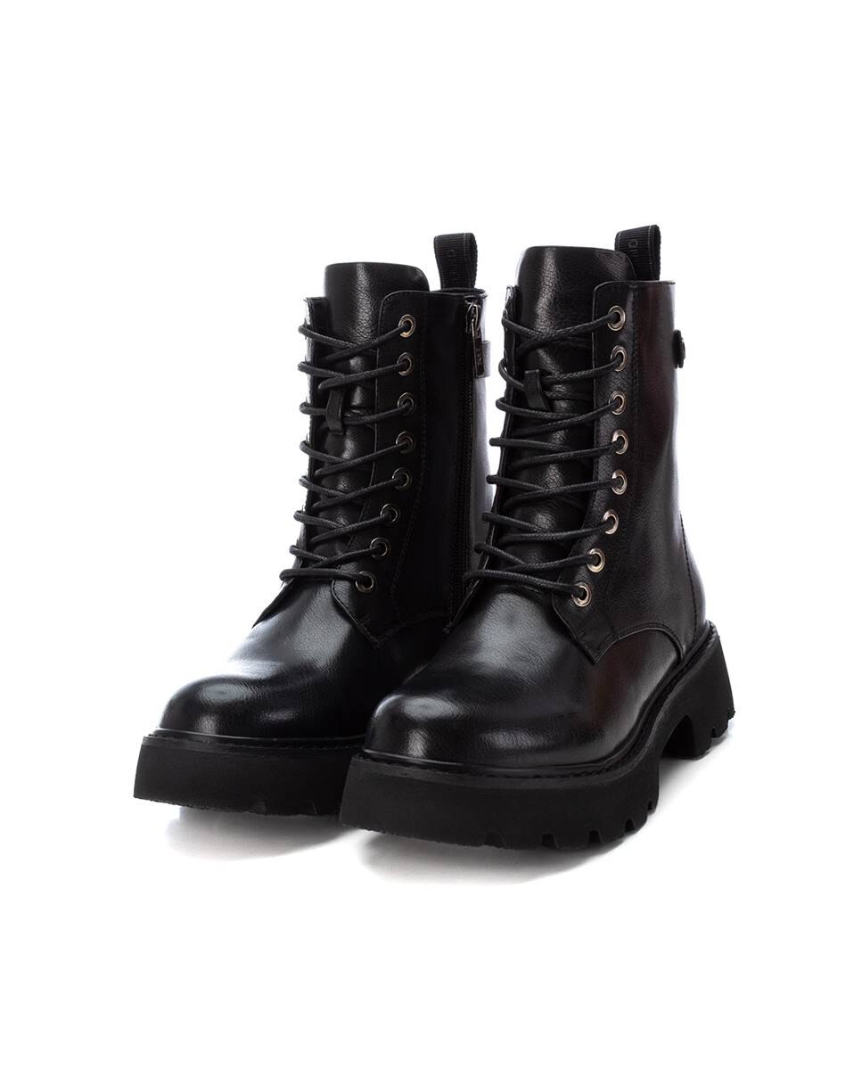 Botín de mujer con cordones - Xti - Negro Negro-5