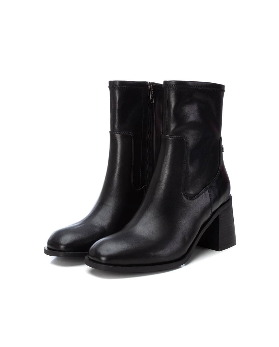 Botines de mujer con tacón - Xti - Negro Negro-5
