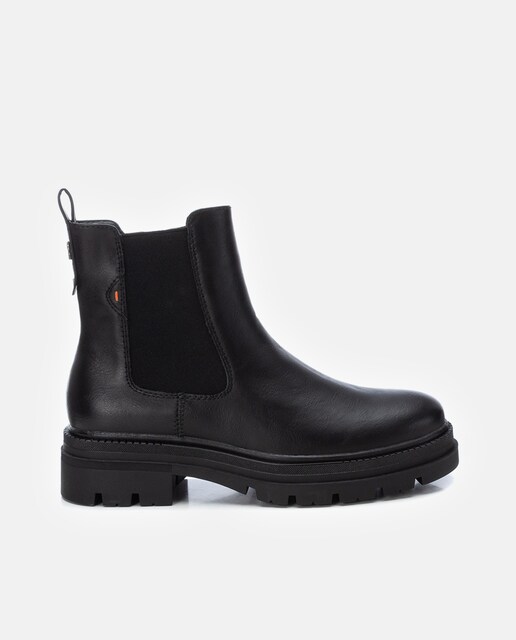 Imagen 0 de Botines de mujer con cremallera lateral estilo Chelsea