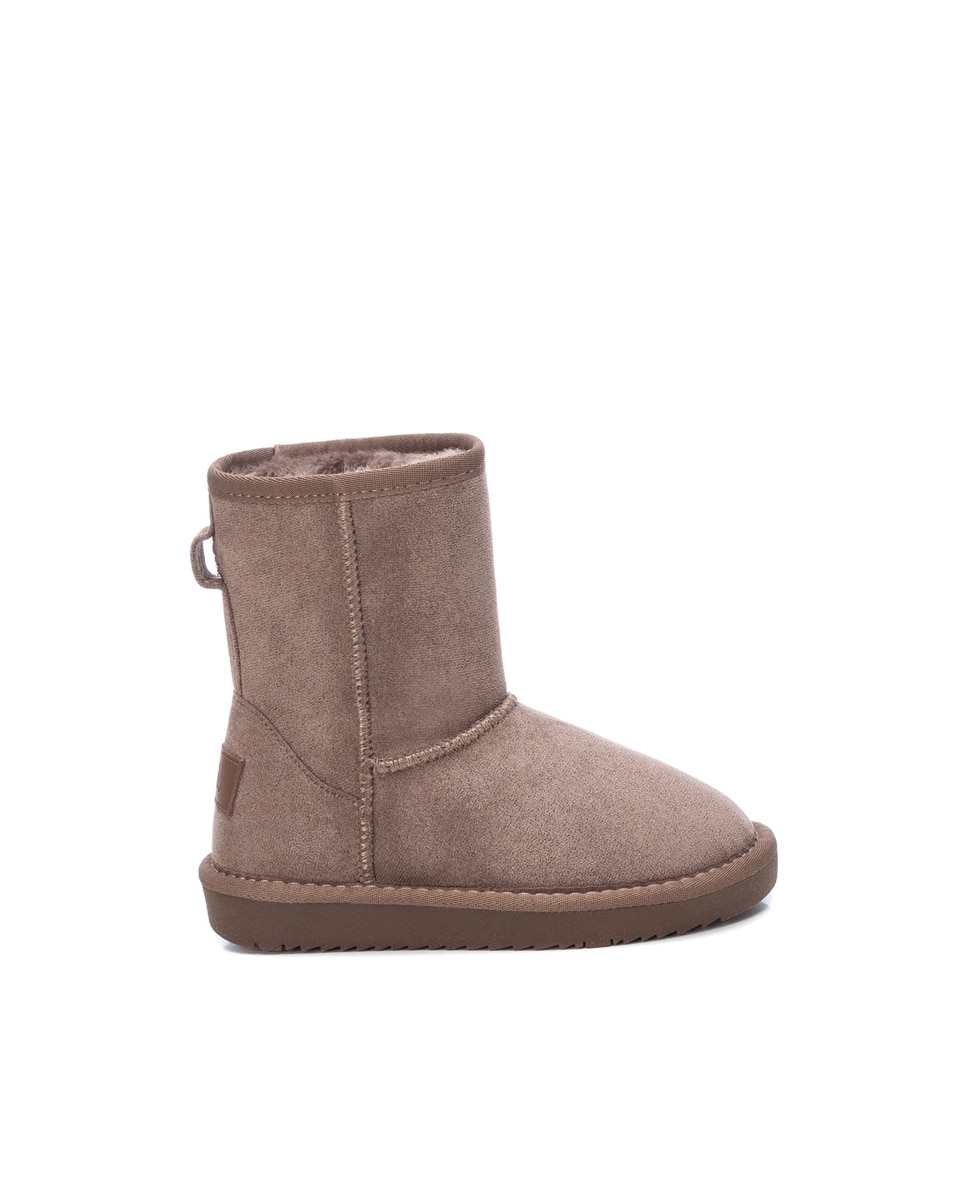 Botines de niña estilo australiana con pelo interior