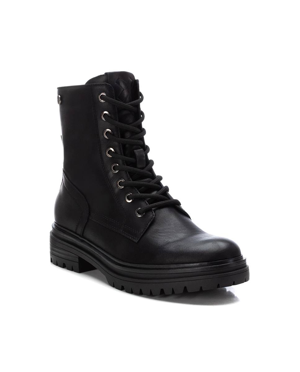 Botín de mujer con cordones - Xti - Negro Negro-3