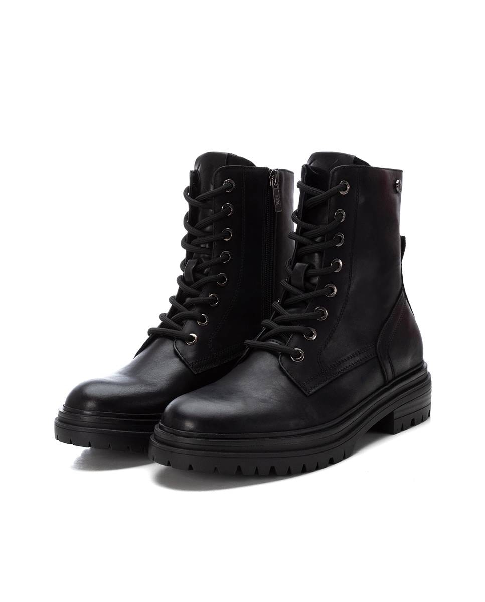 Botín de mujer con cordones - Xti - Negro Negro-5