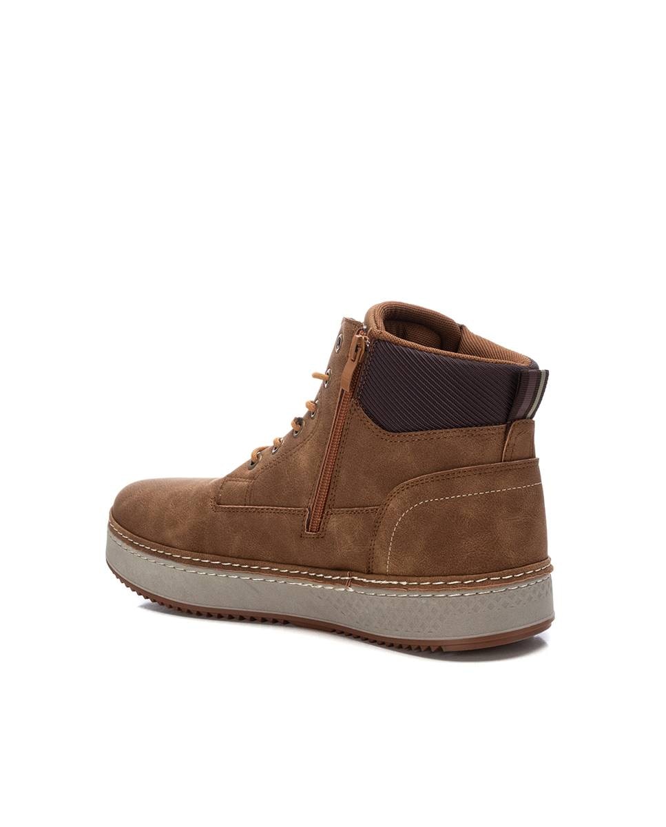 Botas de hombre con cordones - Refresh - Camel Camel-2