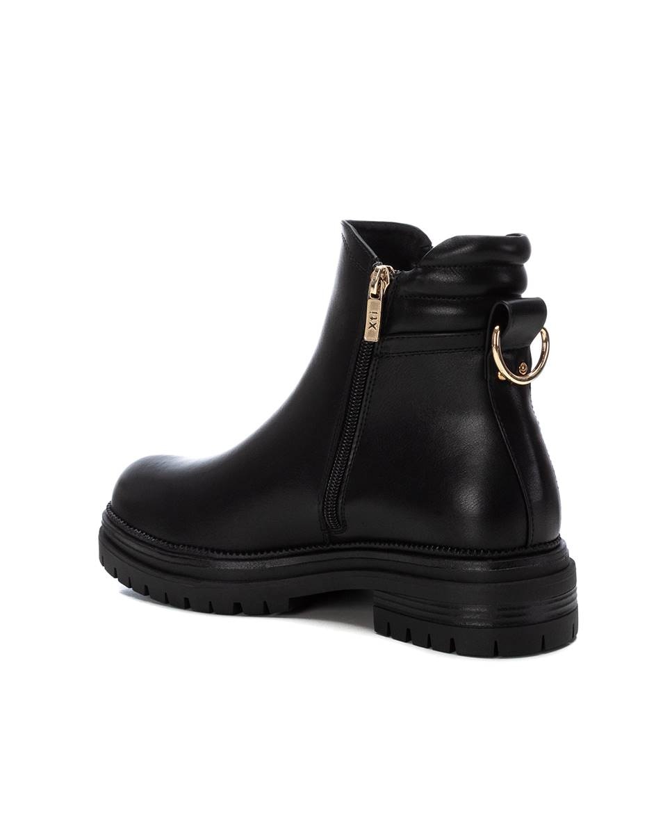 Botín de mujer chelsea con elásticos - Xti - Negro Negro-2