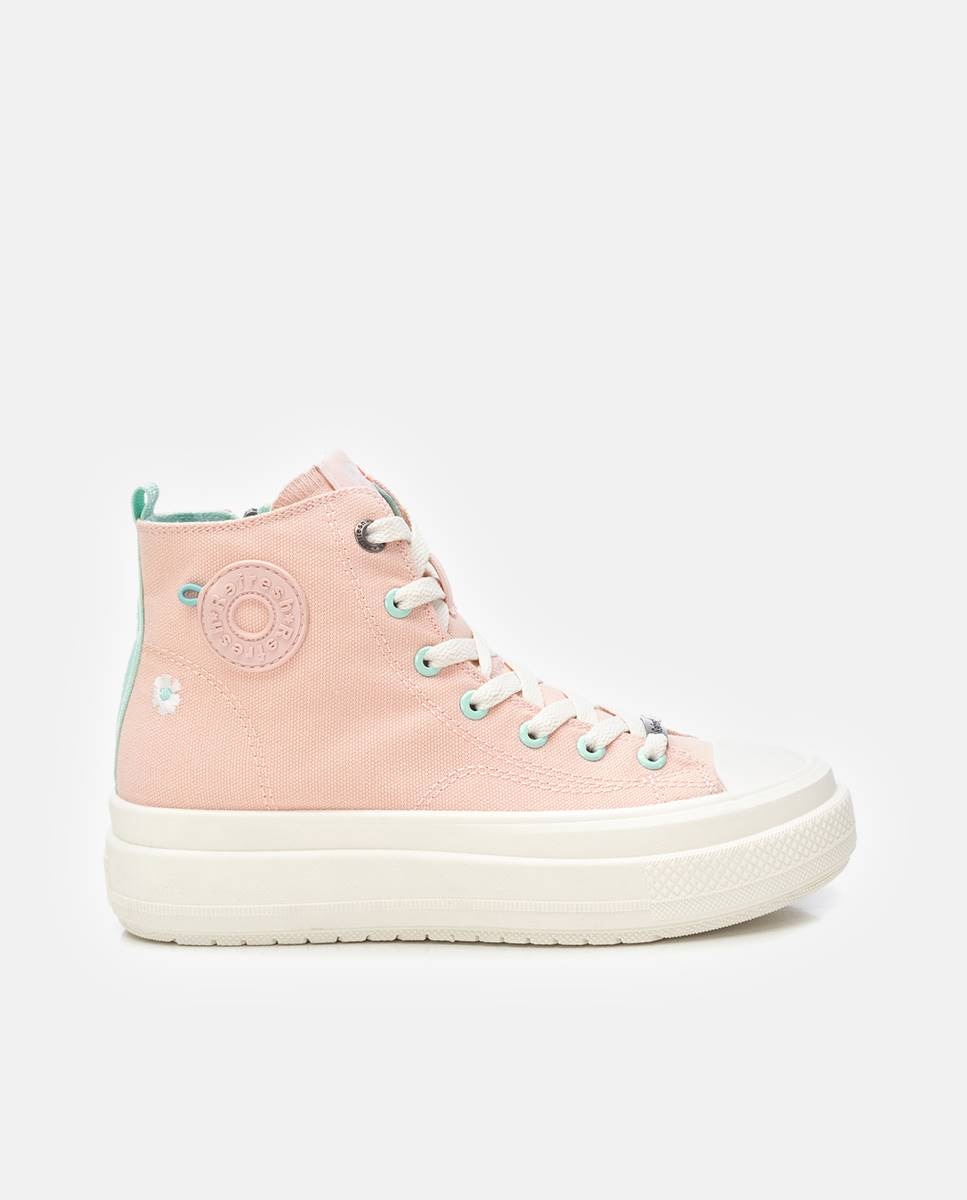 Refresh - Zapatillas de lona de mujer con cremallera.