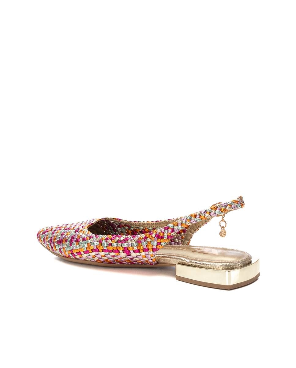 Zapatos planos de mujer con cierre de hebilla - Multicolor Multicolor-4
