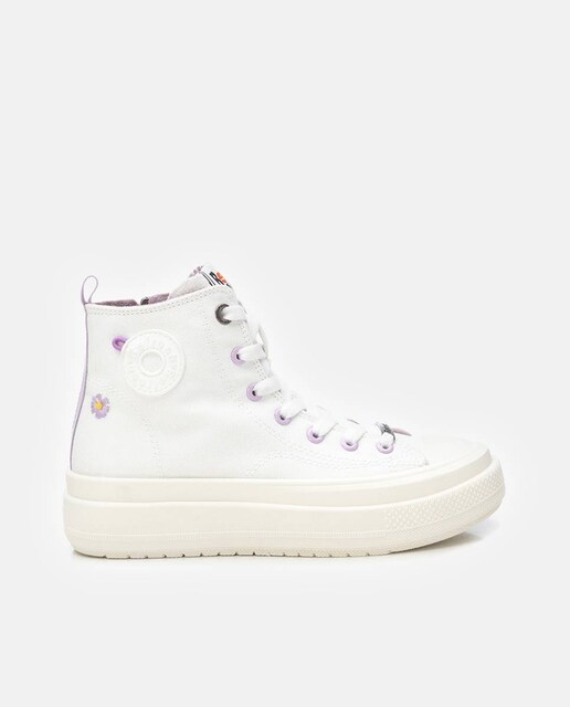 Imagen 0 de Zapatillas de lona de mujer con cremallera