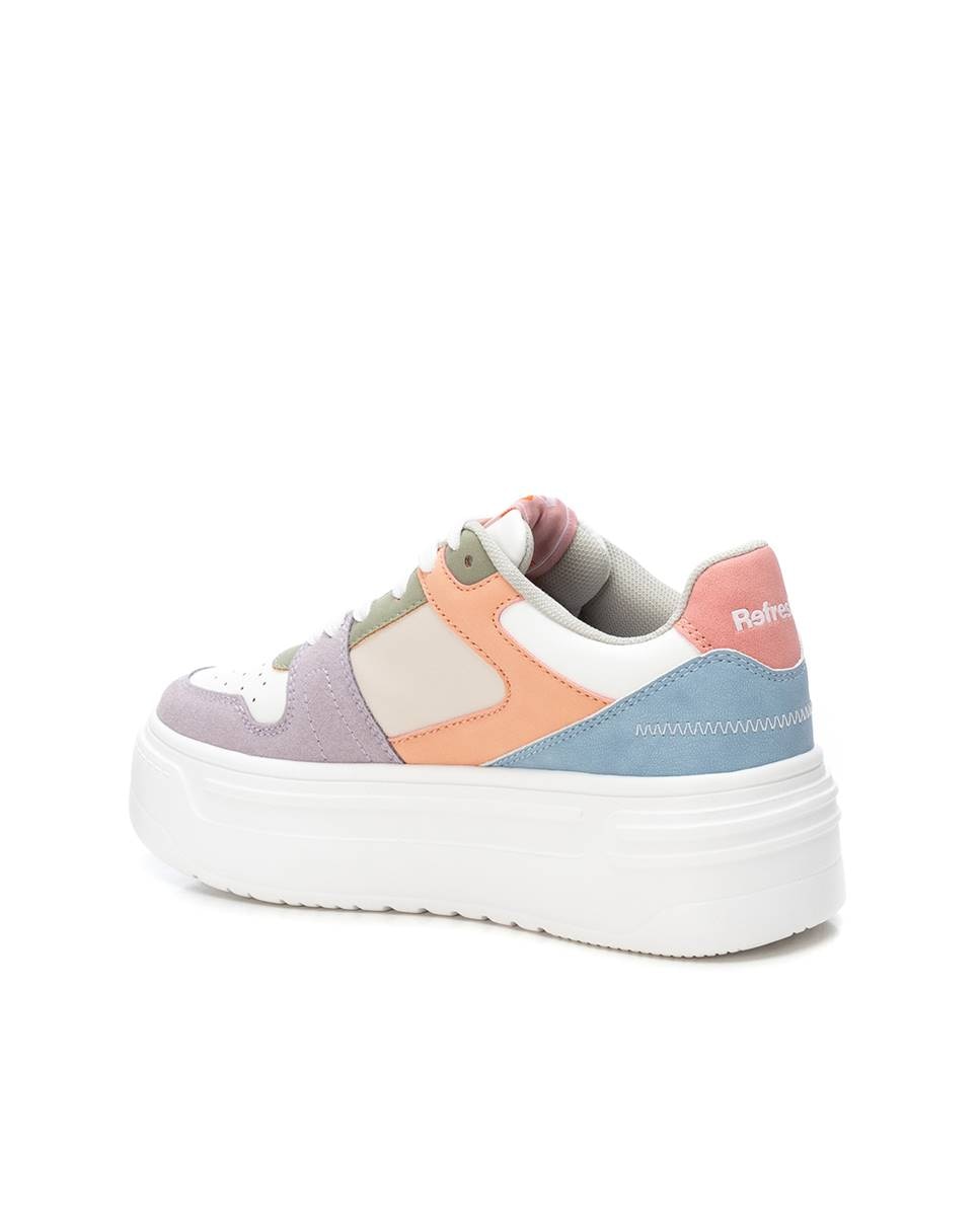 Zapatillas básicas de mujer con doble suela - Morado Morado-4