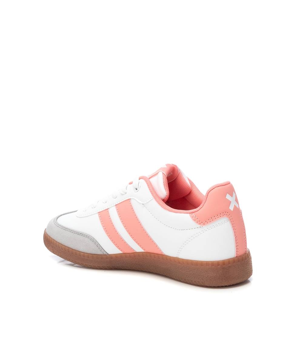 Zapatilla de mujer con cordones - Xti - Coral Coral-4