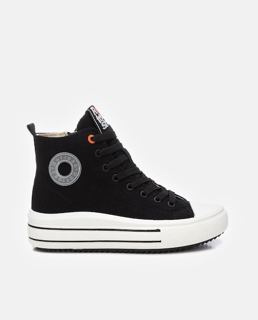 Imagen 0 de Zapatillas de lona de mujer con cremallera