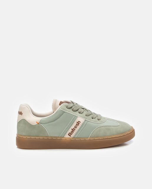 Imagen 0 de Zapatillas de lona de mujer con cordones