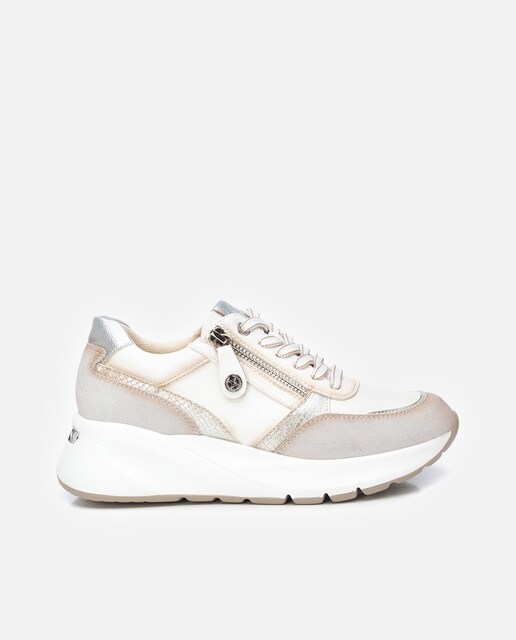 Imagen 0 de Zapatillas deportivas de mujer con cordones y cuña
