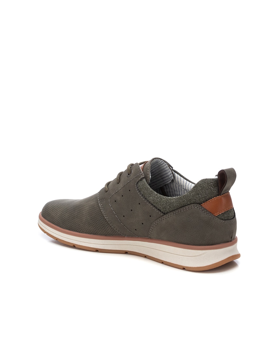 Refresh - Zapatos de hombre con cordones y suela de goma.