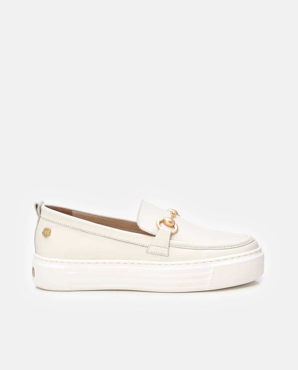 Carmela - Zapatos de mujer planos con suela de goma.