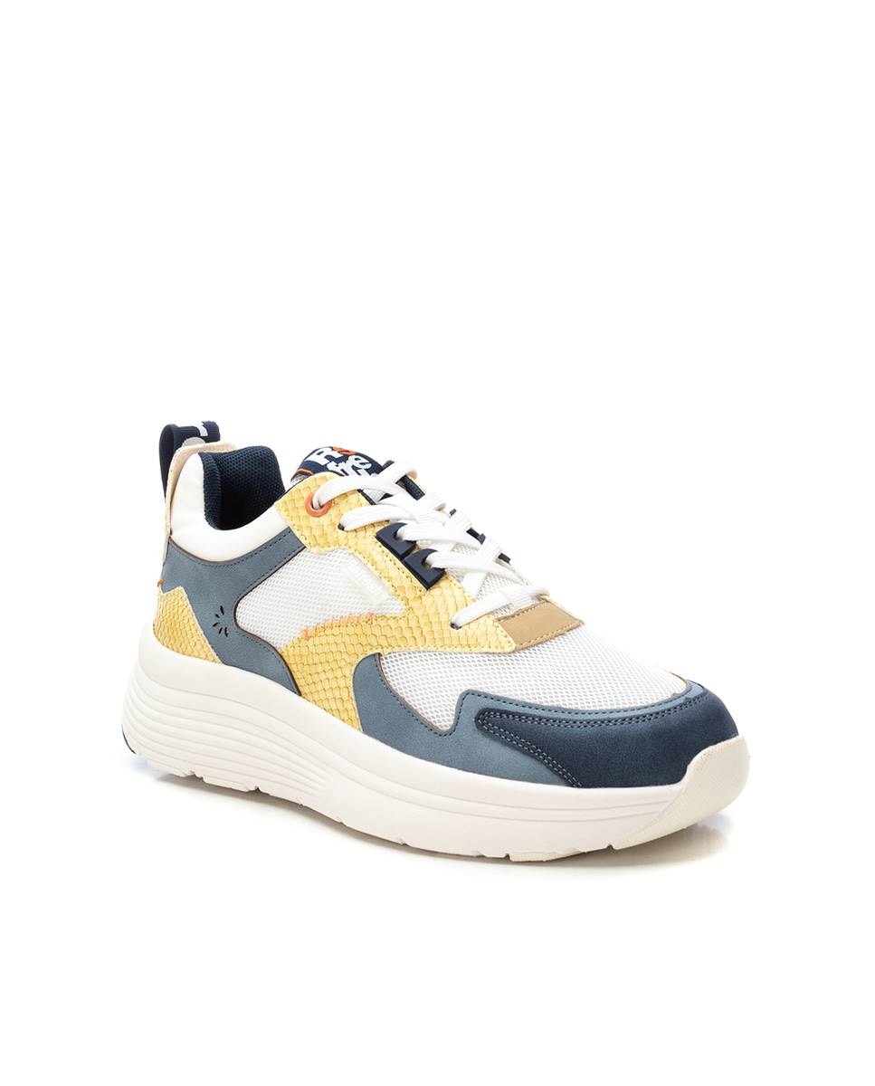 Zapatillas deportivas de mujer con cordones - Refresh - Azul Azul-3