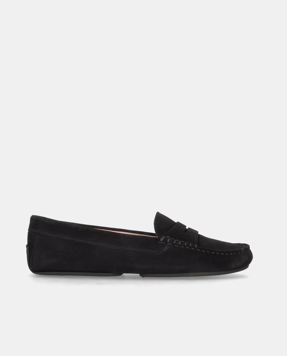 Imagen 1 de Mocasines josephine de mujer en ante Azul