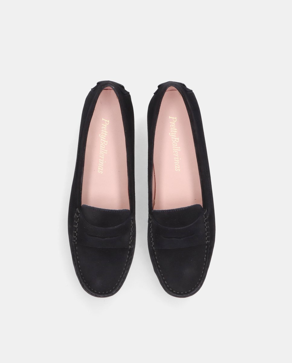 Imagen 2 de Mocasines josephine de mujer en ante - Pretty Ballerinas - Azul Azul
