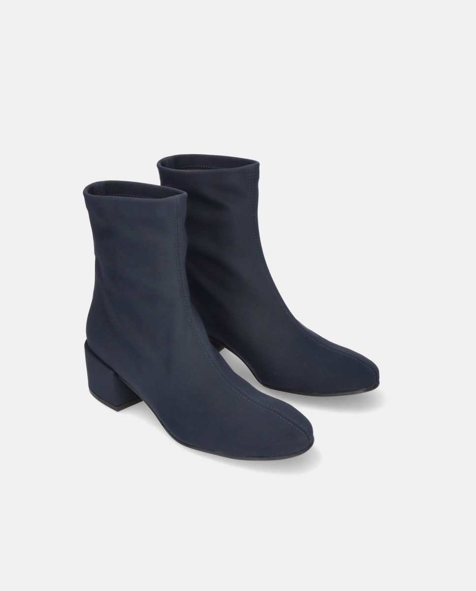 Botines básicos jendayi de mujer en tela elástica resistente al agua - Pretty Ballerinas - Azul Azul-3