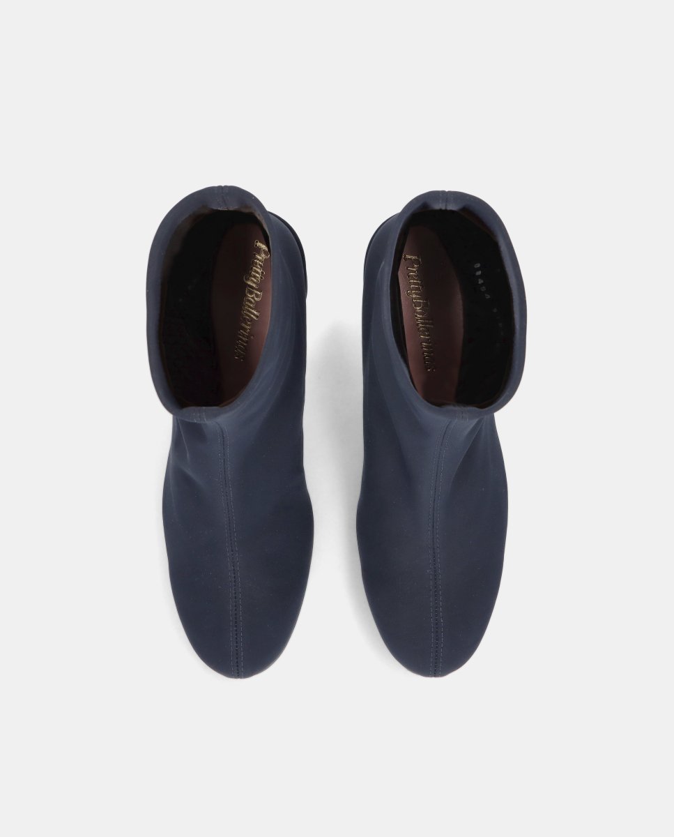 Botines básicos jendayi de mujer en tela elástica resistente al agua - Pretty Ballerinas - Azul Azul-2