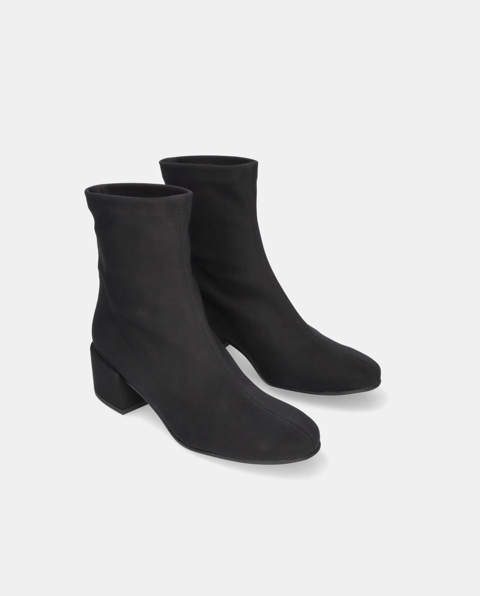 Botines básicos jendayi de mujer en tela elástica resistente al agua - Pretty Ballerinas - Negro Negro-3