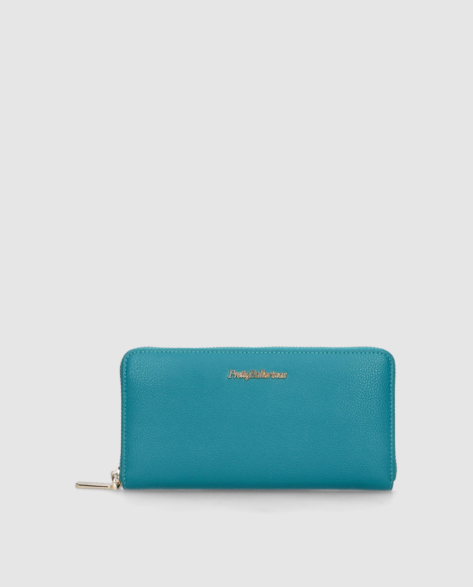 Cartera de mujer en napa color azul - Pretty Ballerinas - Turquesa Turquesa-1