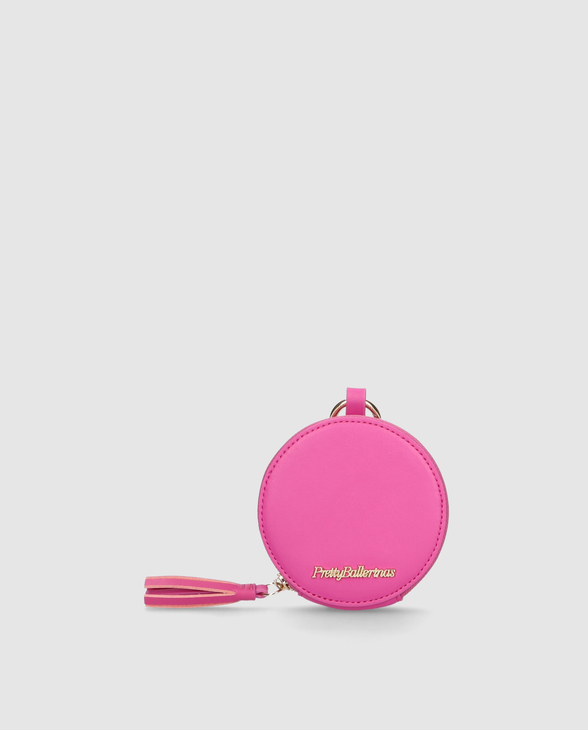 Imagen 1 de Monedero redondo en napa con cremallera - Pretty Ballerinas - Fucsia Fucsia