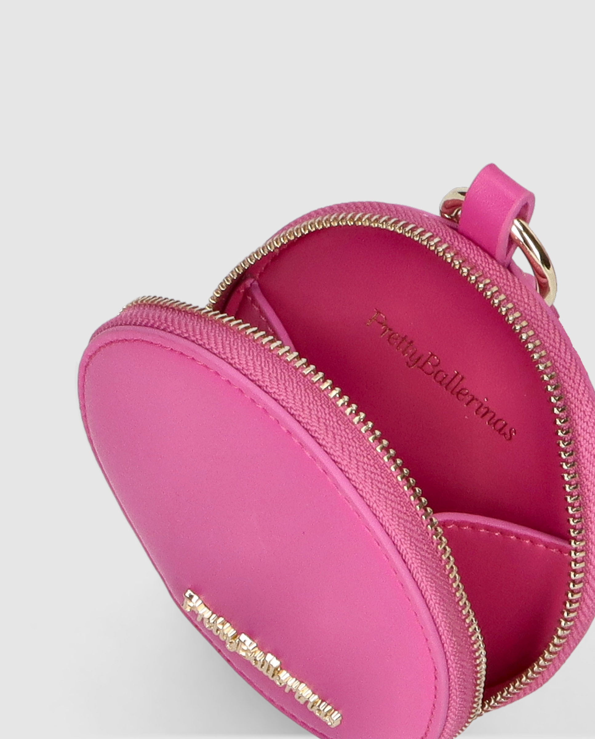 Imagen 3 de Monedero redondo en napa con cremallera - Pretty Ballerinas - Fucsia Fucsia