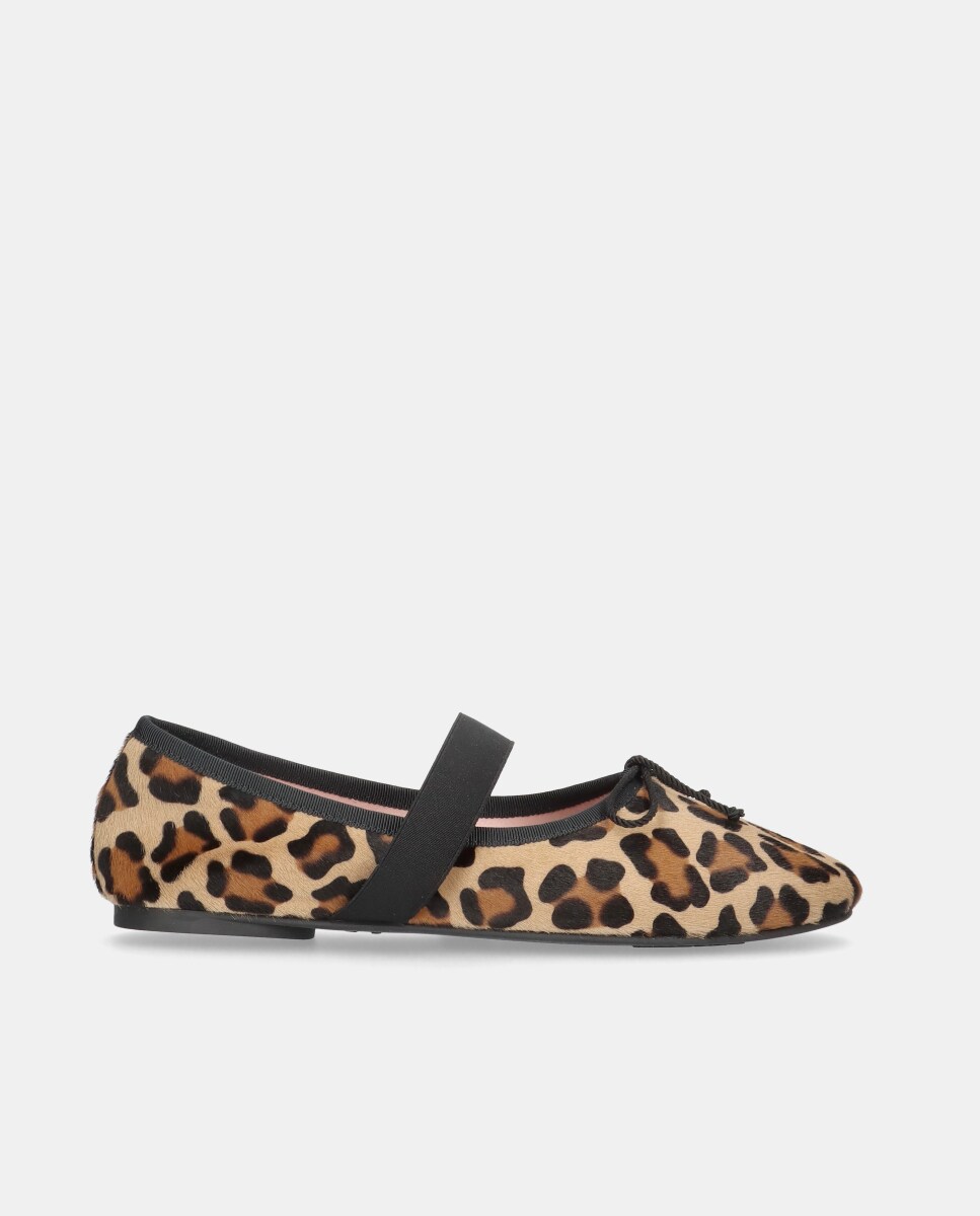 Bailarinas Lea de mujer en animal print · Pretty Ballerinas · El