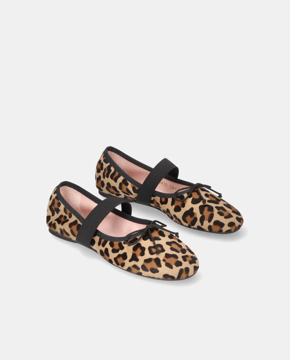 Bailarinas Lea de mujer en animal print · Pretty Ballerinas · El